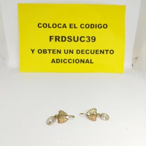 ARETES PAR ORO 10 K 2.2 GRMS (SEMINUEVO)
