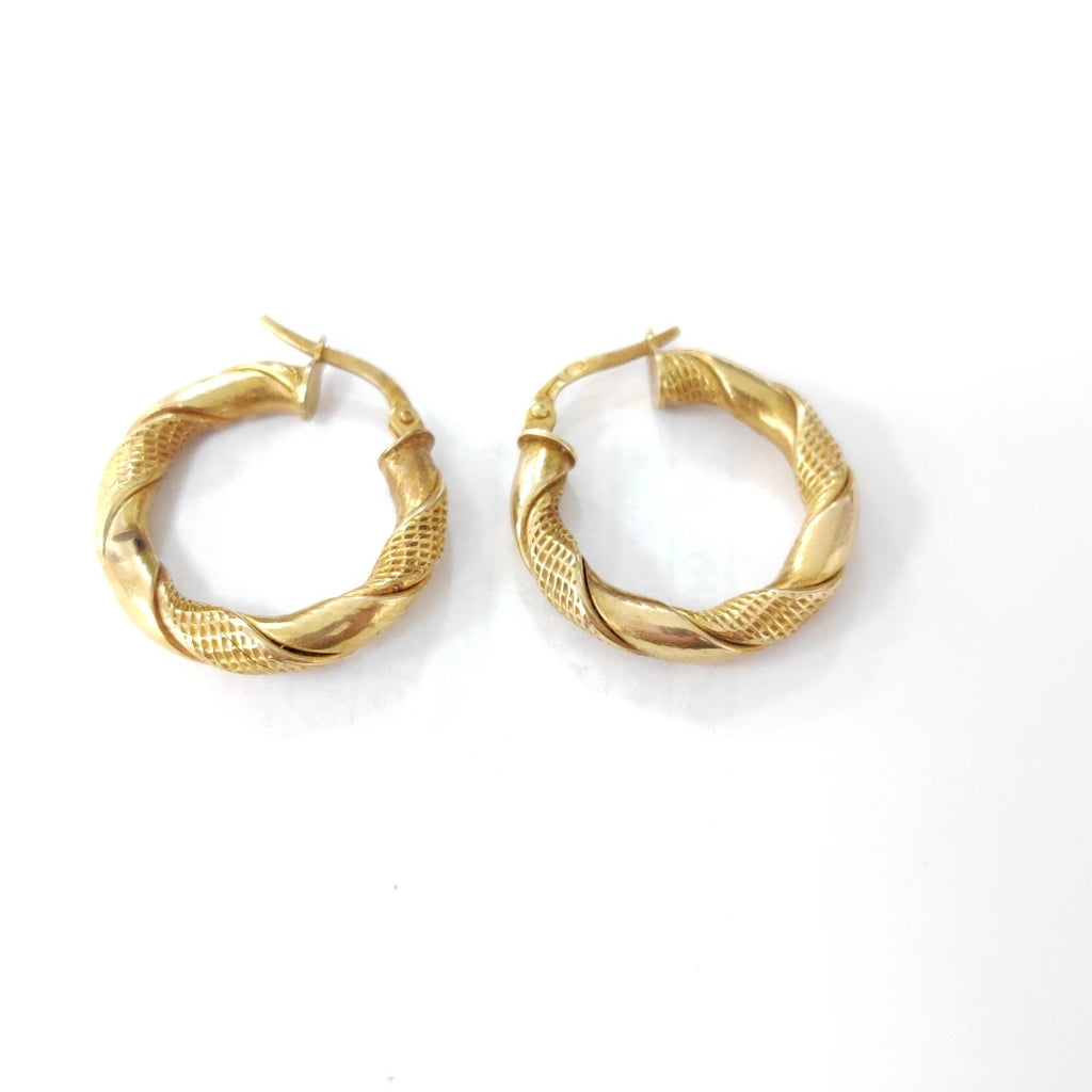 ARETES PAR ORO 14 K 2,50 GRMS (SEMINUEVO)