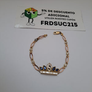 PULSERA ORO 14 K 8.3 GRMS (SEMINUEVO)