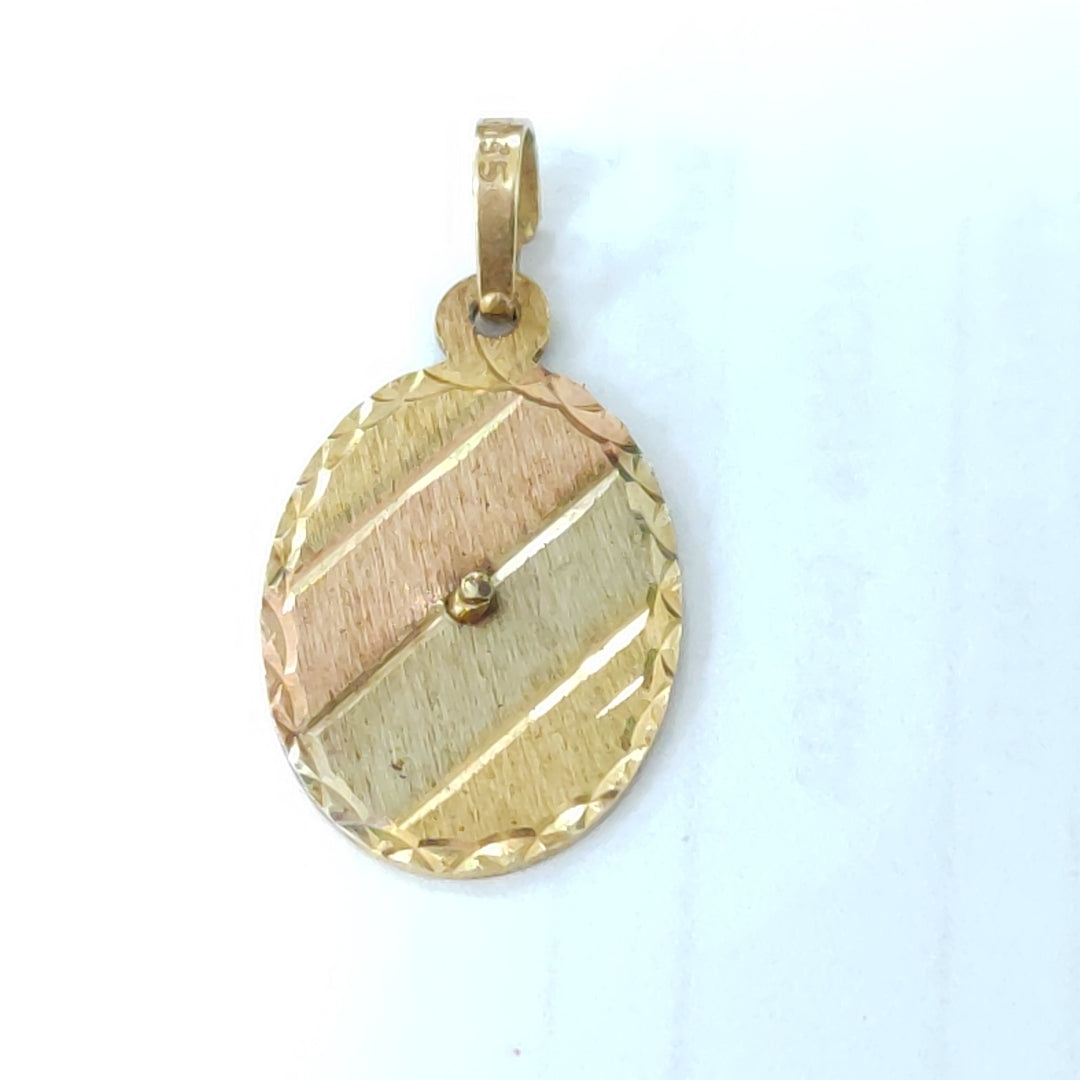 DIJE ORO COMBINADO 14 K 1,20 GRMS (SEMINUEVO)