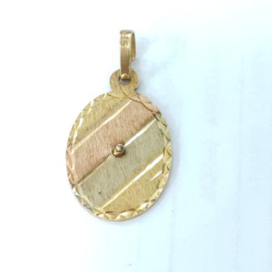DIJE ORO COMBINADO 14 K 1,20 GRMS (SEMINUEVO)
