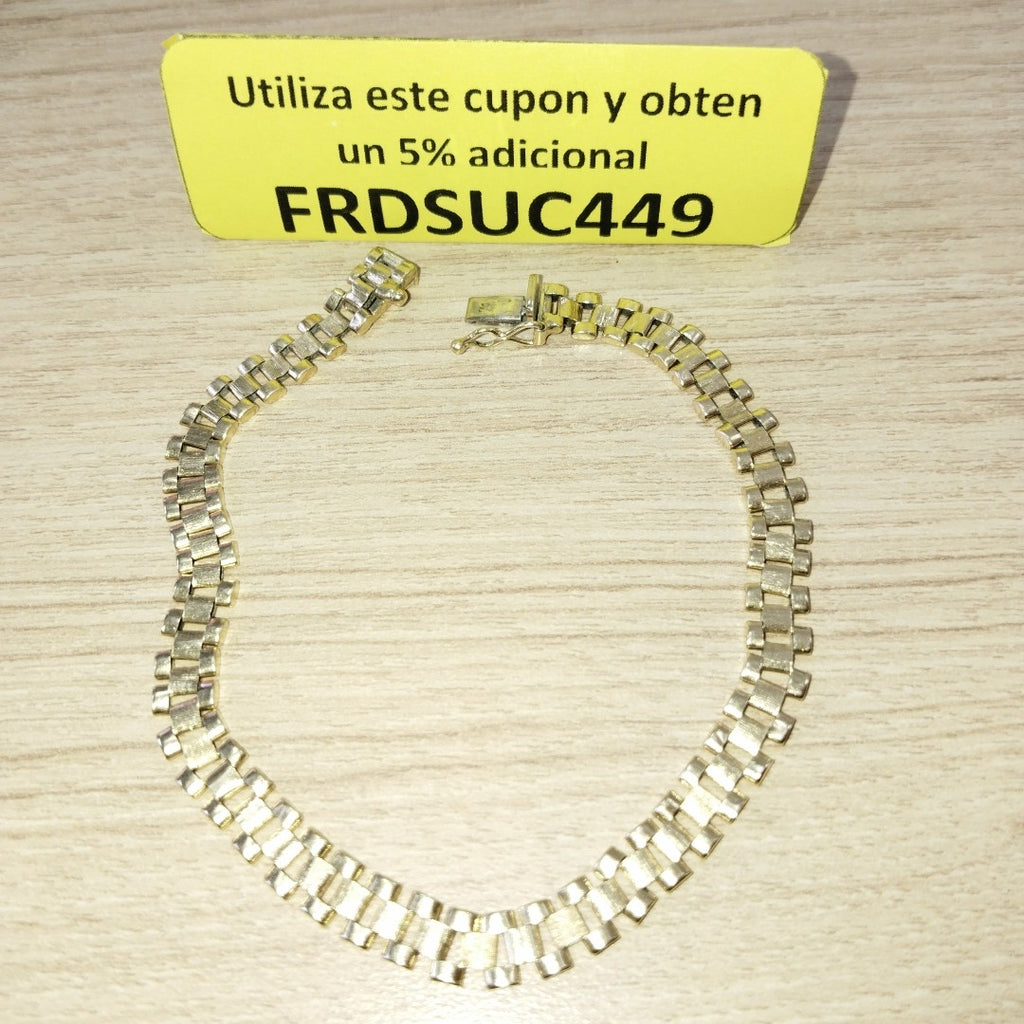 PULSERA ORO 14 K 9.9 GRMS (SEMINUEVO)