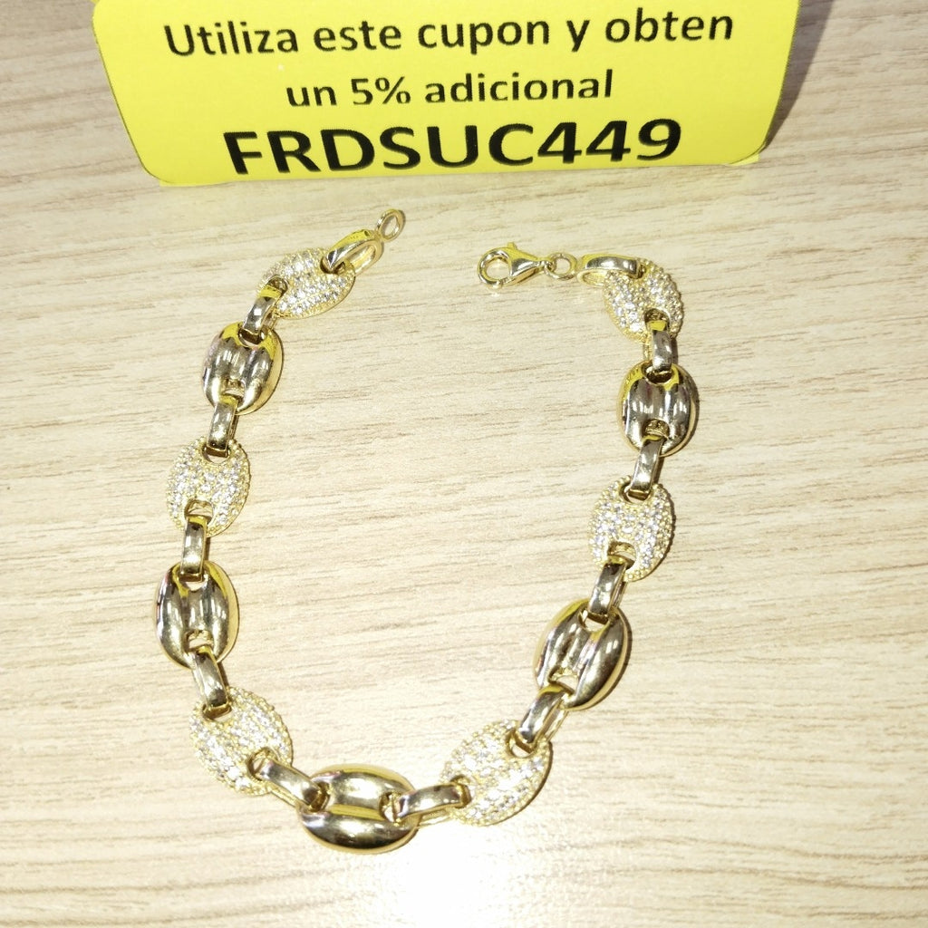 PULSERA ORO 14 K 12.6 GRMS (SEMINUEVO)