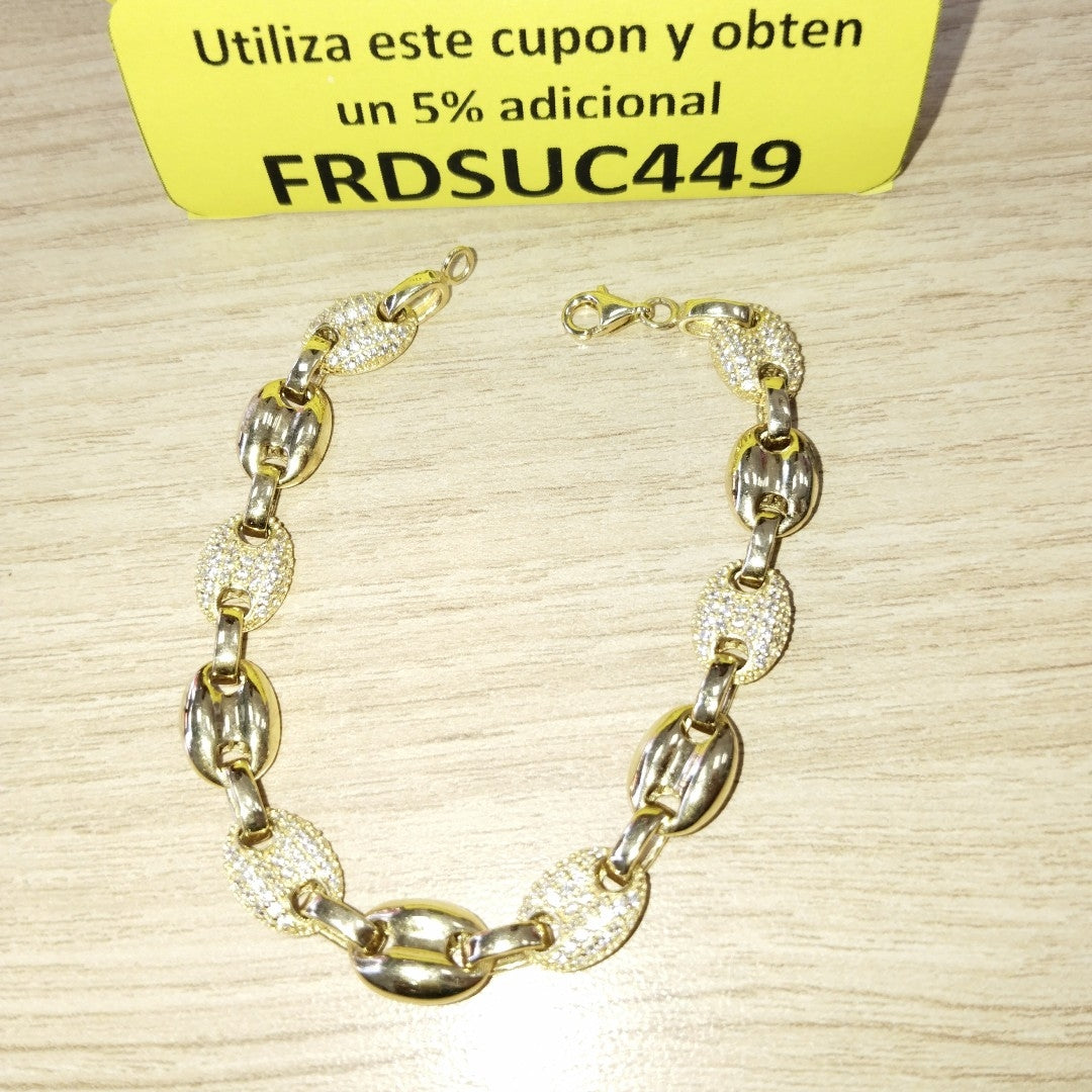 PULSERA ORO 14 K 12.6 GRMS (SEMINUEVO)