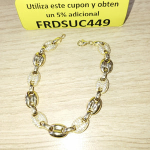 PULSERA ORO 14 K 12.6 GRMS (SEMINUEVO)