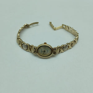 RELOJ CAJA Y PULSO ORO ORO 10 K 18.8 GRMS (SEMINUEVO)