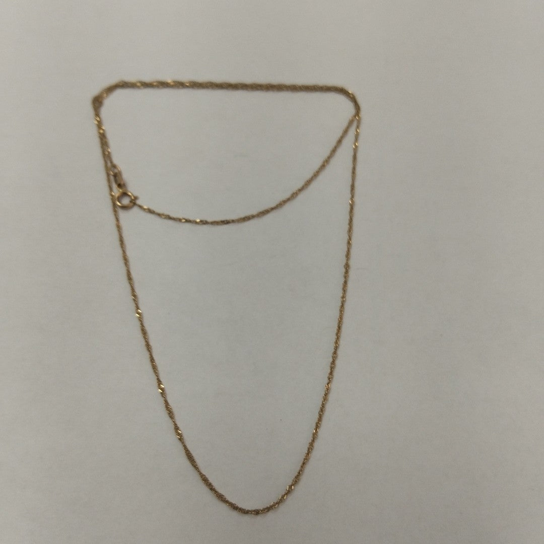 CADENA ORO 14 K 0.8 GRMS (SEMINUEVO)