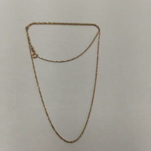 CADENA ORO 14 K 0.8 GRMS (SEMINUEVO)