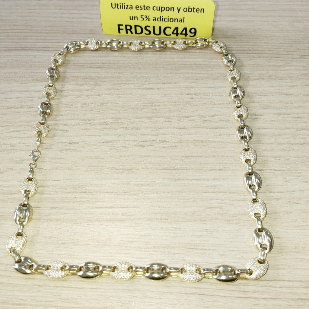 GARGANTILLA ORO 14 K 35.1 GRMS (SEMINUEVO)