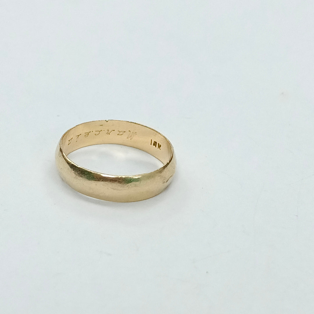 ARGOLLA ORO 14 K 4,30 GRMS (SEMINUEVO)