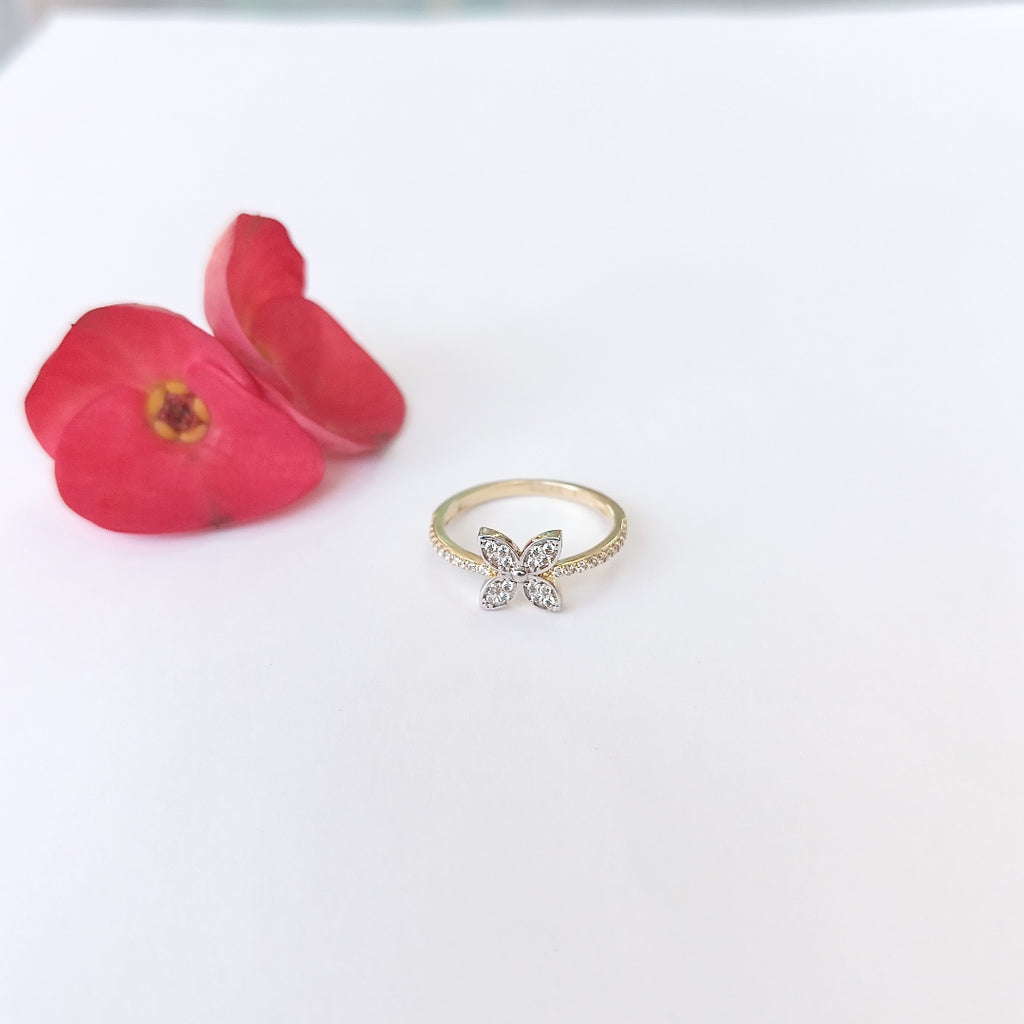 ANILLOS DAMA ORO 14K 2 (NUEVO)