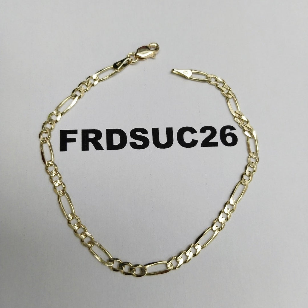 PULSERAS 3X1 ORO 14K 18 CM 2.9 GR (NUEVO)