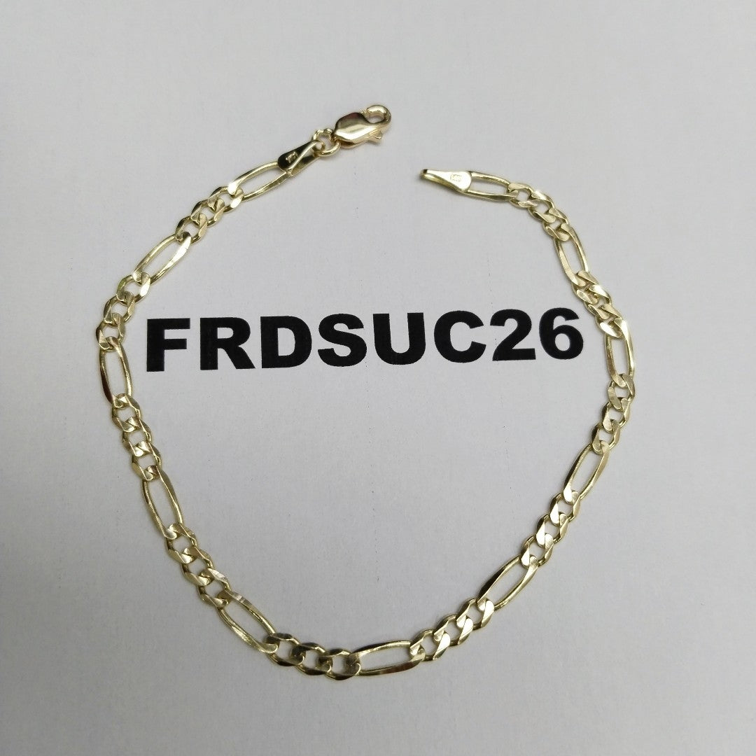 PULSERAS 3X1 ORO 14K 18 CM 2.9 GR (NUEVO)