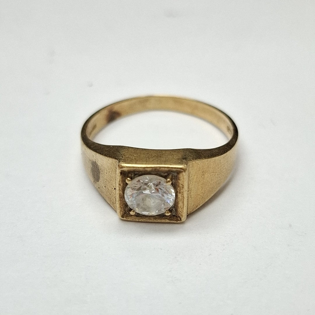 ANILLO ORO 10 K 3,30 GRMS (SEMINUEVO)