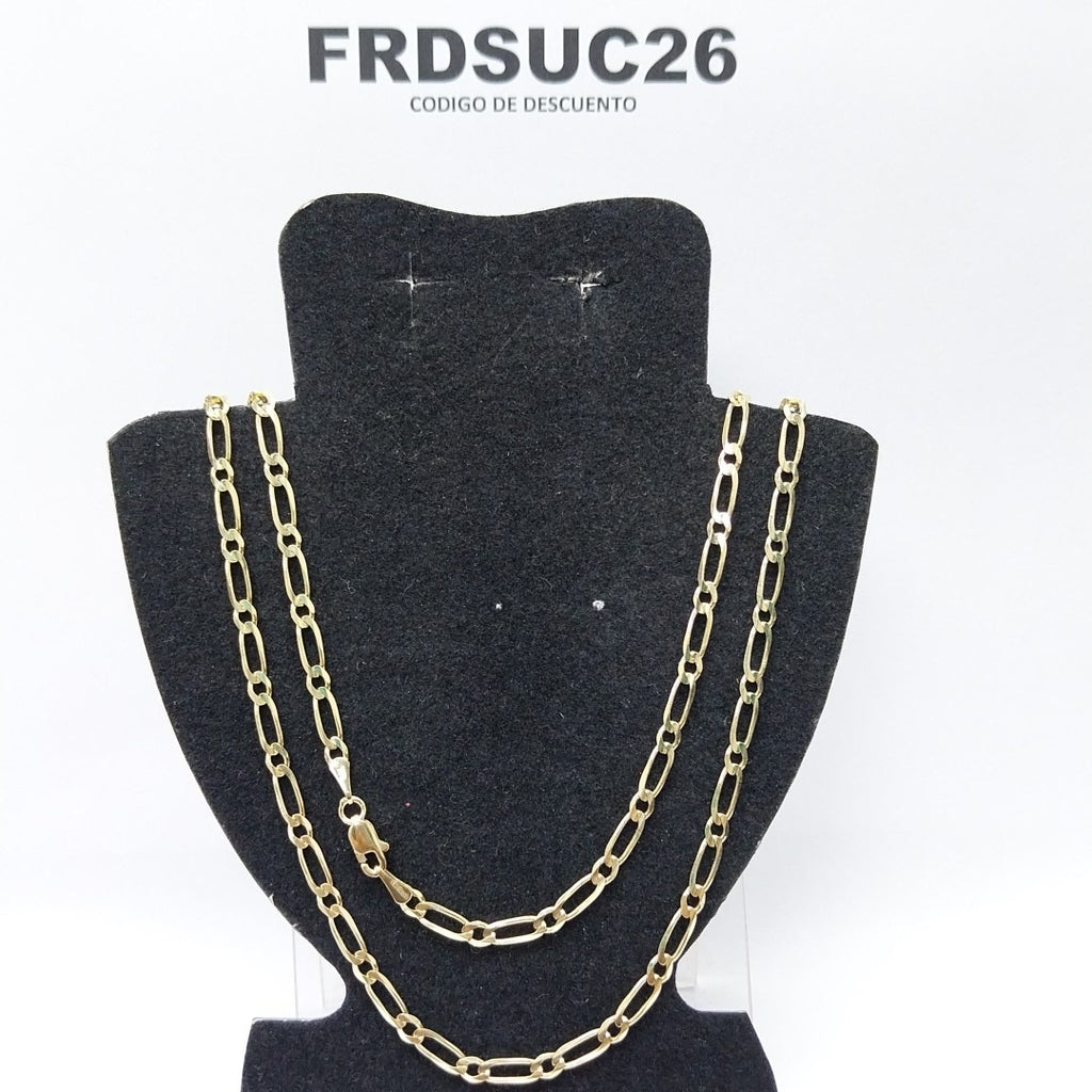 CADENAS 1X1 ORO 14K 55 CM 7.4 GR (NUEVO)