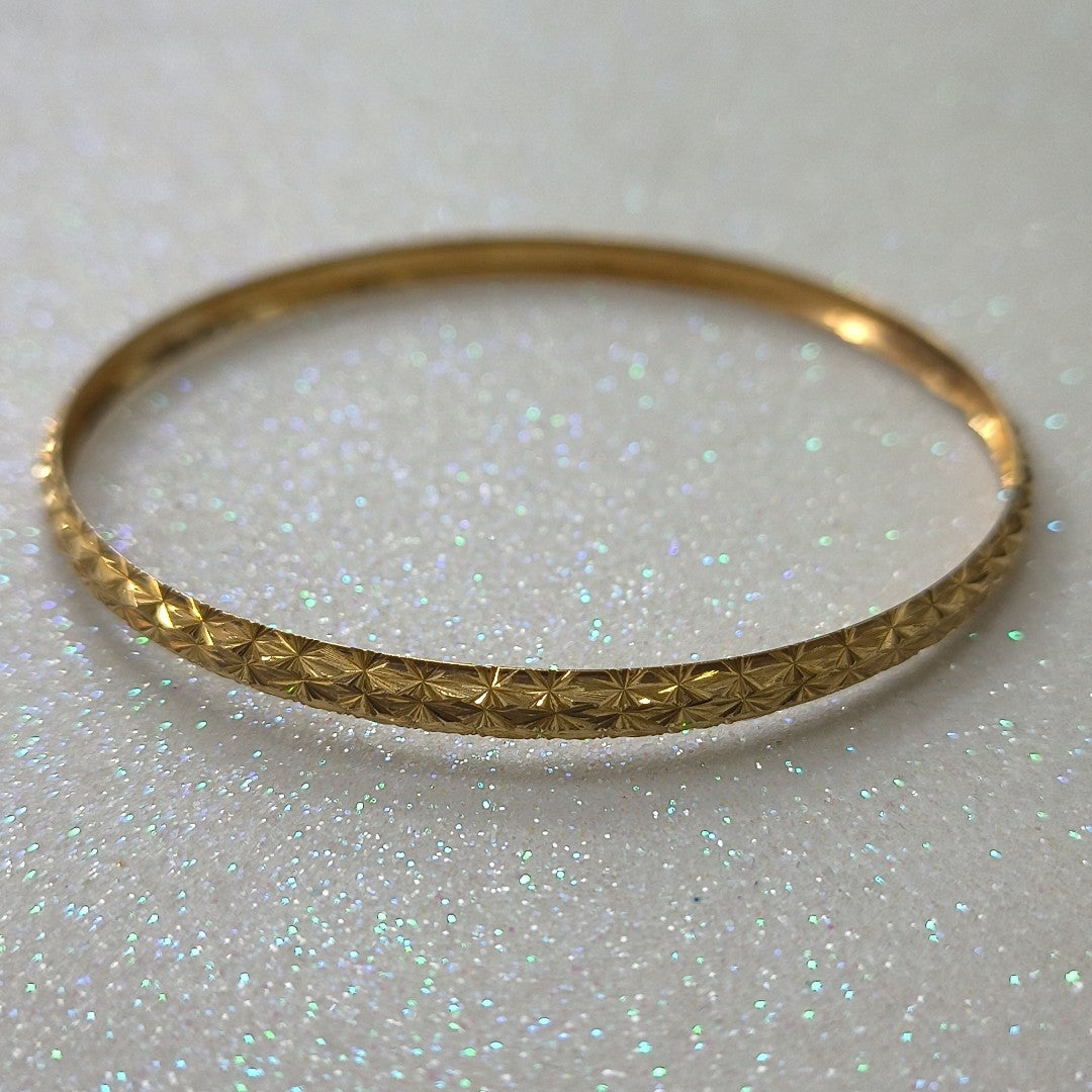 PULSERA RIGIDA ORO 10 K 4,40 GRMS (SEMINUEVO)