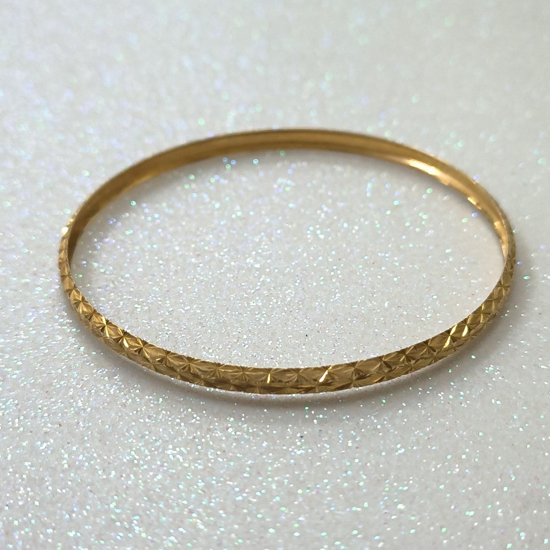 PULSERA RIGIDA ORO 10 K 5,00 GRMS (SEMINUEVO)