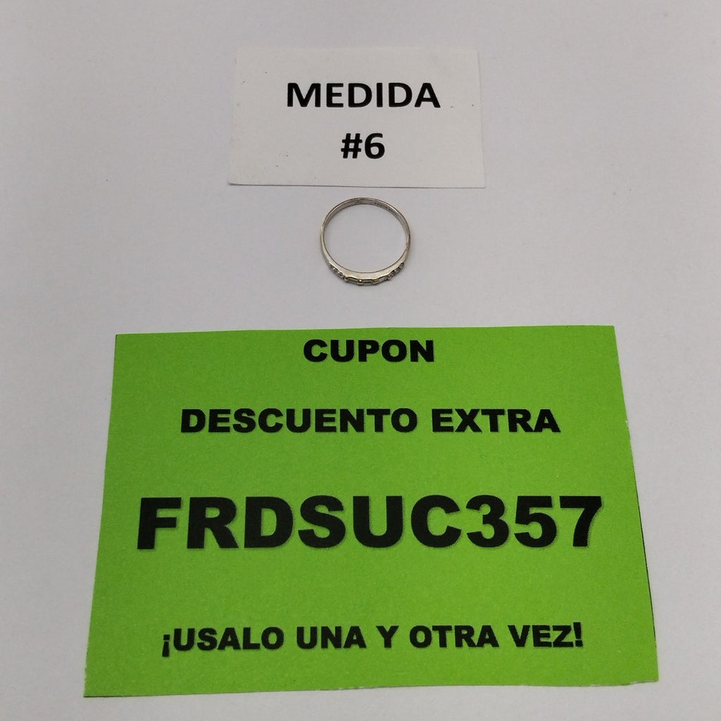 MEDIA CHURUMBELA ORO, ORO BLANCO 10 K 1 GRMS (SEMINUEVO)