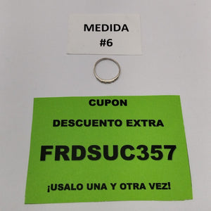 MEDIA CHURUMBELA ORO, ORO BLANCO 10 K 1 GRMS (SEMINUEVO)