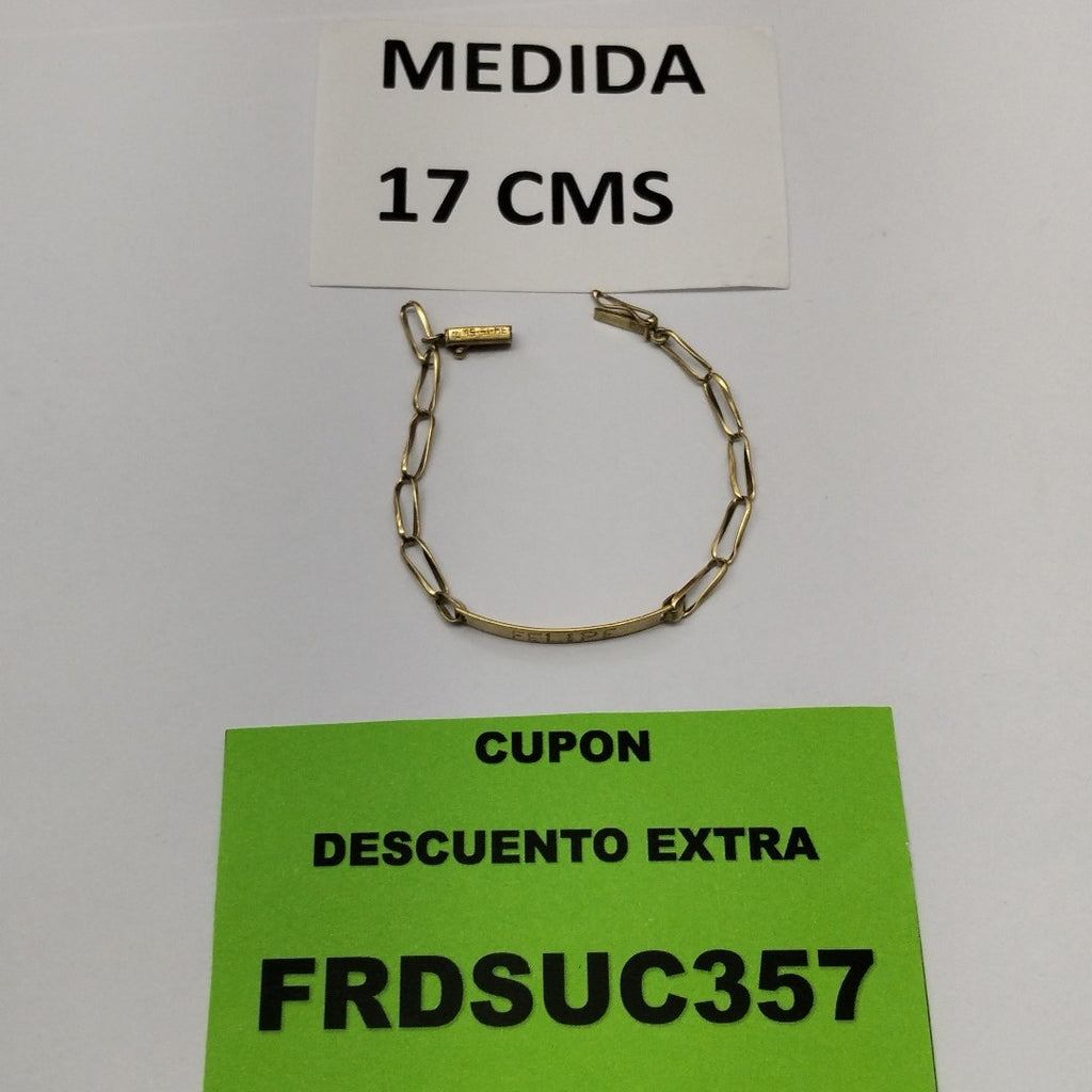 ESCLAVA ORO 14 K 4,90 GRMS (SEMINUEVO)