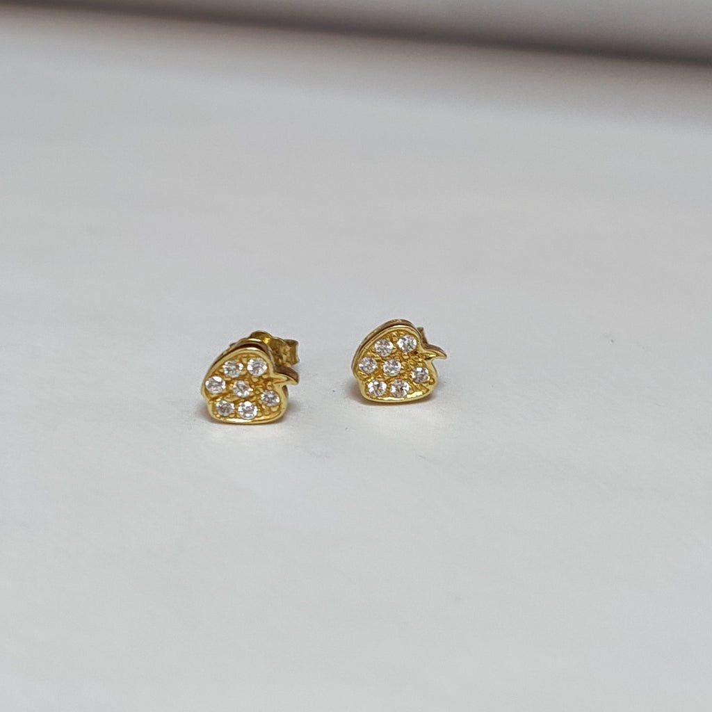 BROQUELES PAR ORO 14 K 1,70 GRMS (SEMINUEVO)