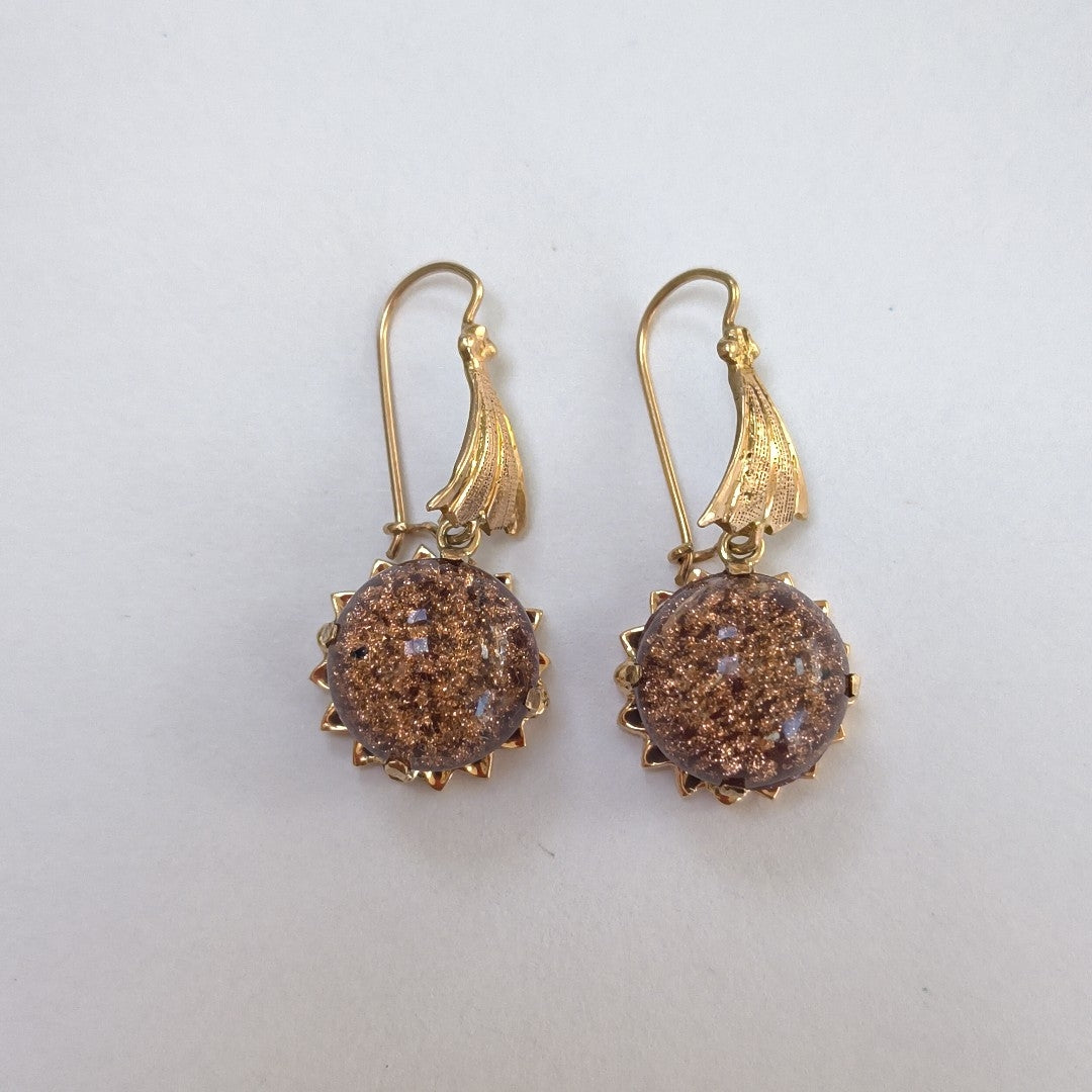 ARETES PAR ORO 10 K 5.1 GRMS (SEMINUEVO)