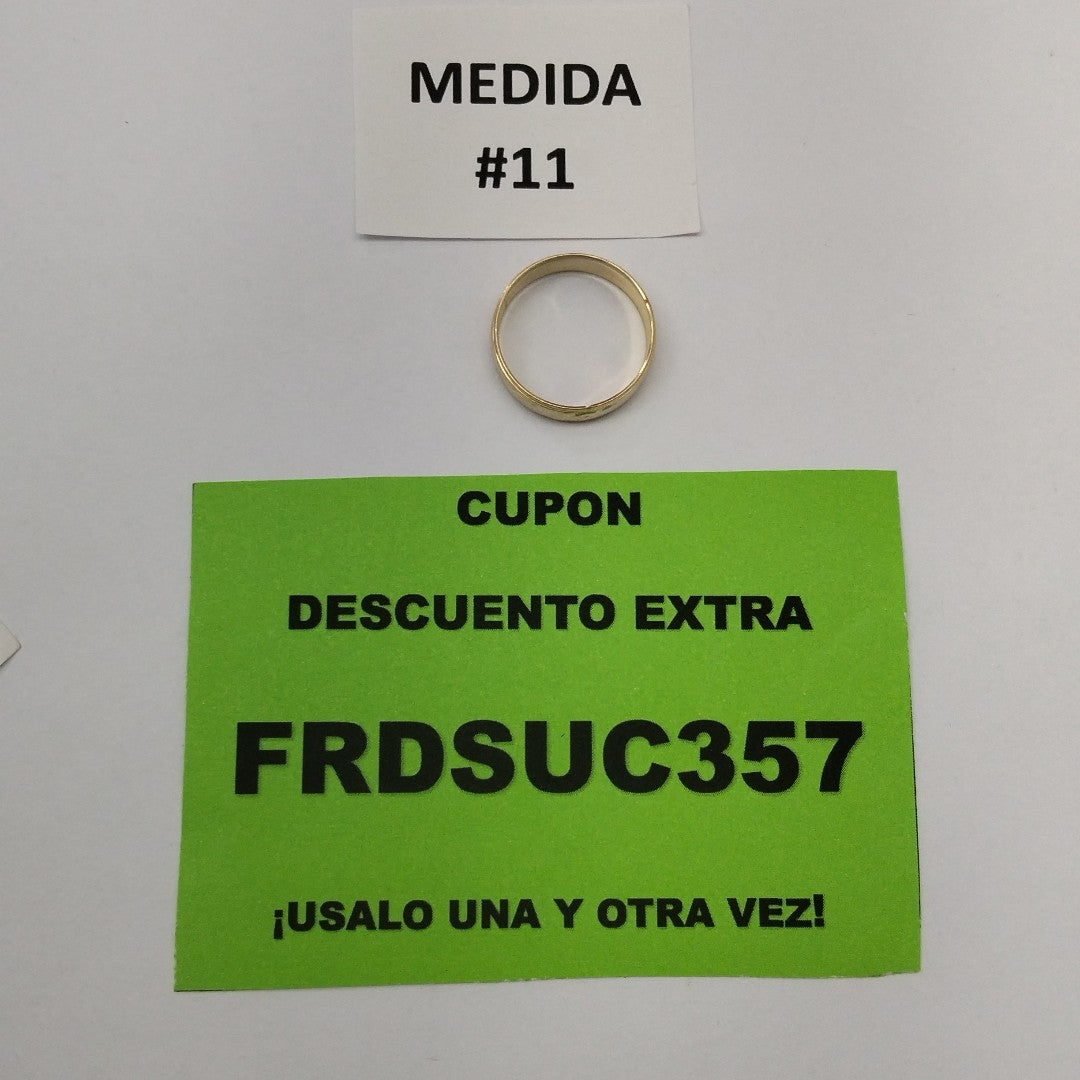 ARGOLLA ORO 14 K 2.7 GRMS (SEMINUEVO)