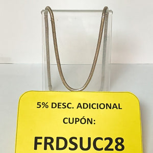 CADENA PLATA 12.9 GRMS (SEMINUEVO)