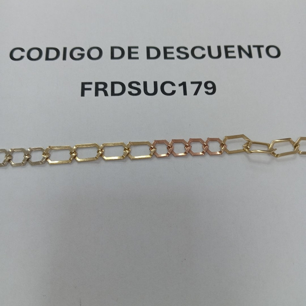 PULSERA ORO 14 K 5.8 GRMS (SEMINUEVO)