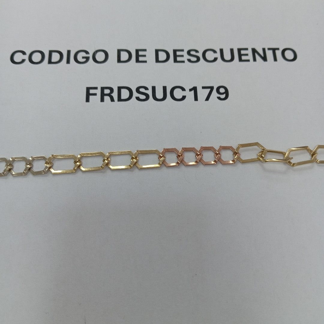 PULSERA ORO 14 K 5.8 GRMS (SEMINUEVO)