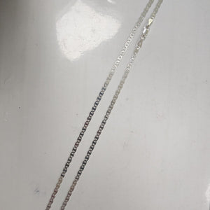 CADENA TEJIDO GUCHI PLATA .925 55 CM 8.7 GR (NUEVO)