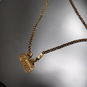 CADENA, DIJE ORO 14 K 25.6 GRMS (SEMINUEVO)
