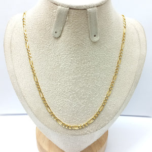 CADENAS 3X1 DIAMANTADA ORO 14K 55 CM 8.4 GR (NUEVO)