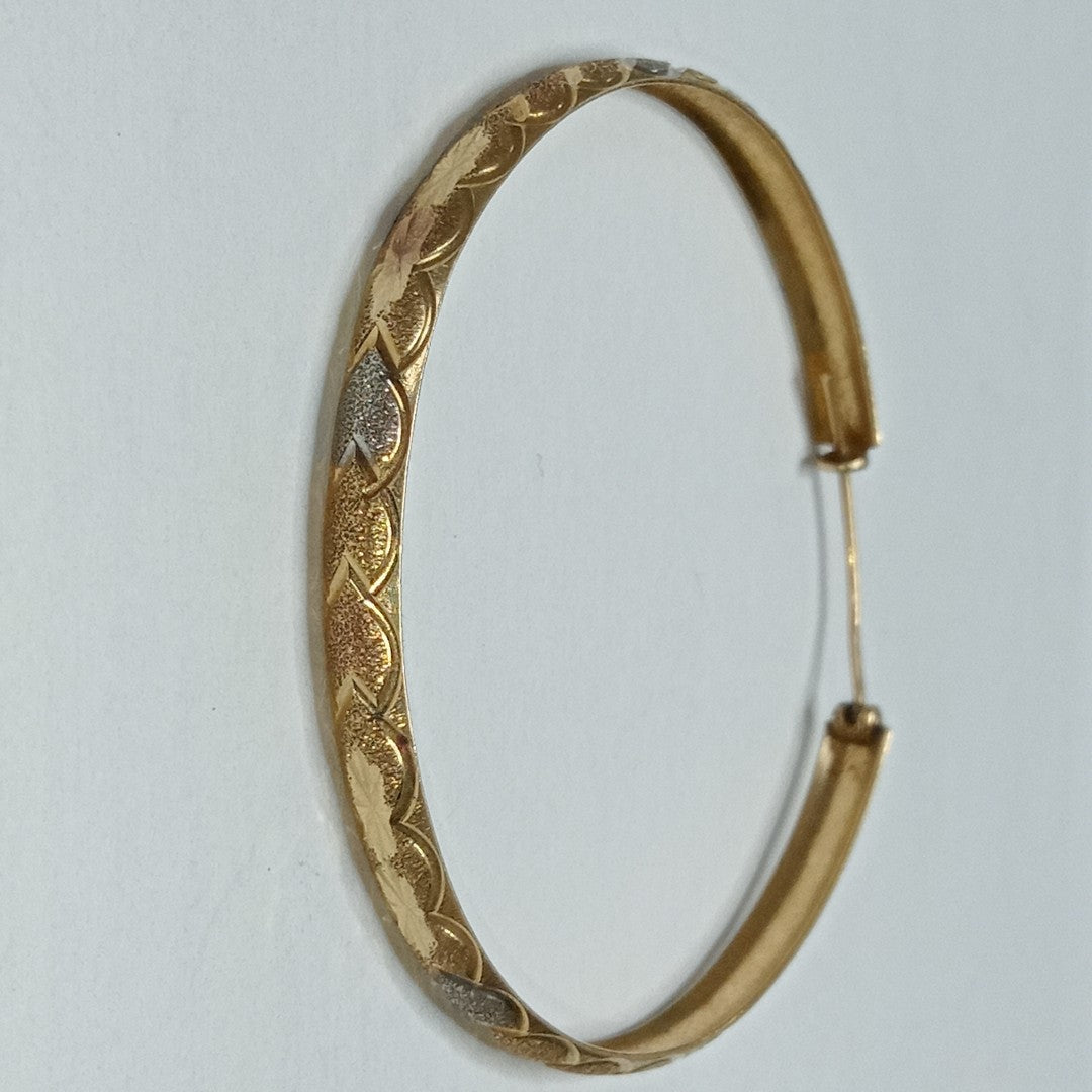 ARRACADAS PAR ORO 14 K 8.8 GRMS (SEMINUEVO)