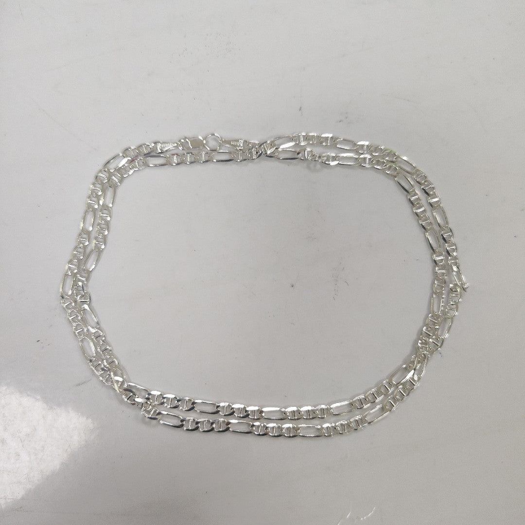 CADENA TEJIDO 3X1 PLATA .925 60 CM 8.3 GR (NUEVO)