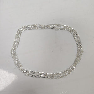CADENA TEJIDO 3X1 PLATA .925 60 CM 8.3 GR (NUEVO)