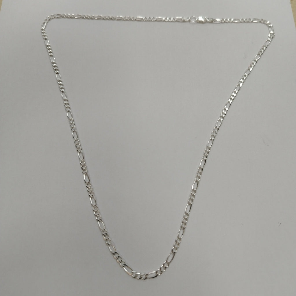 CADENA TEJIDO 3X1 PLATA .925 55 CM 7.7 GR (NUEVO)