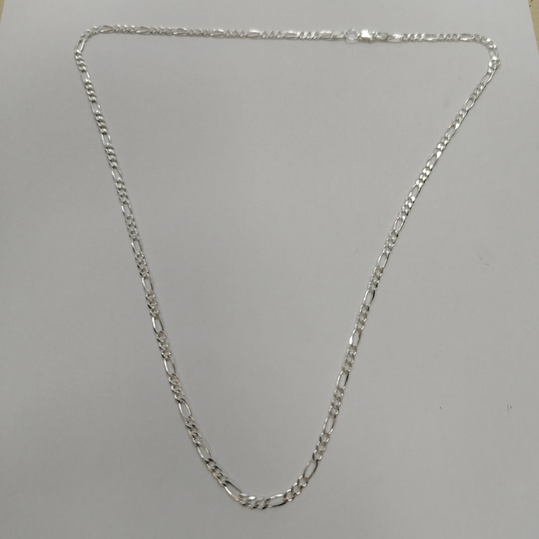 CADENA TEJIDO 3X1 PLATA .925 55 CM 7.7 GR (NUEVO)