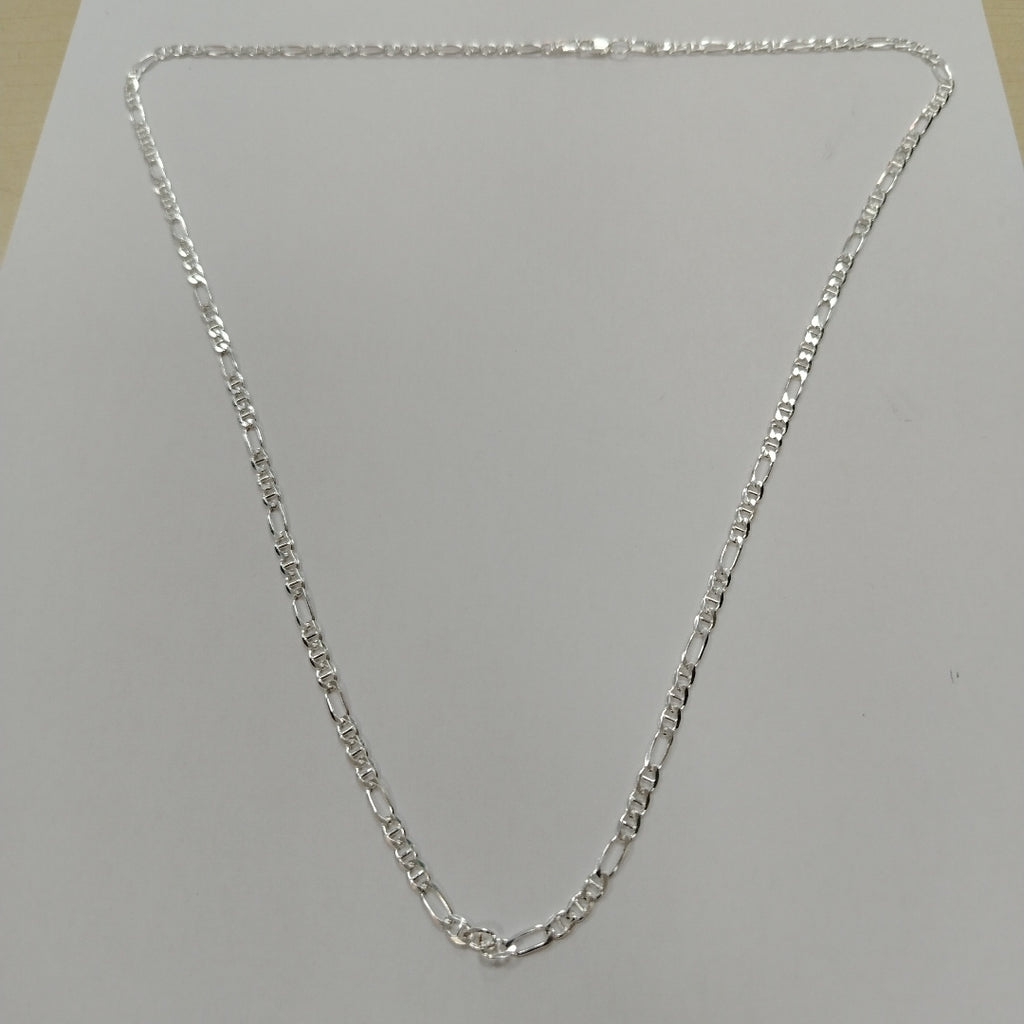 CADENA TEJIDO 3X1 PLATA .925 60 CM 8.4 GR (NUEVO)