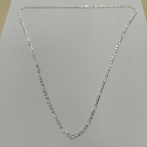 CADENA TEJIDO 3X1 PLATA .925 60 CM 8.4 GR (NUEVO)