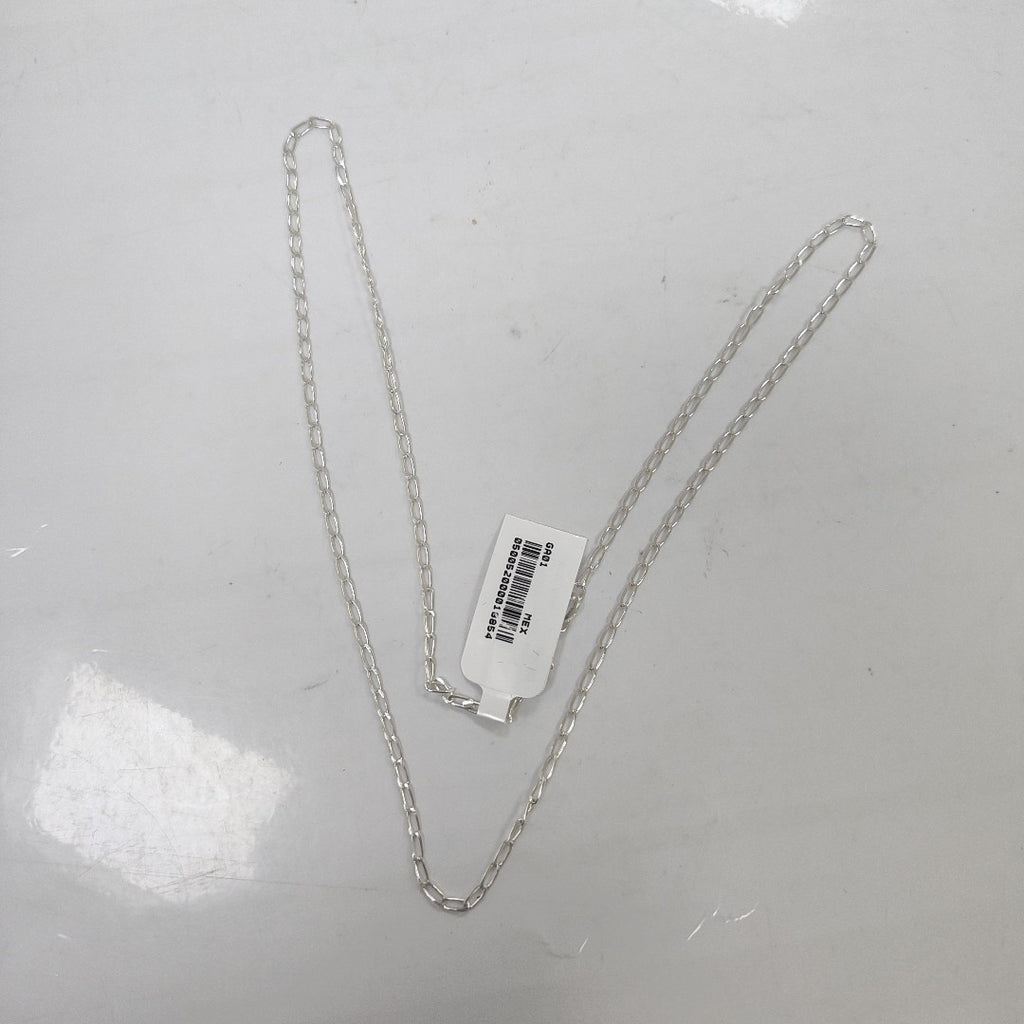 CADENA TEJIDO ESLABONES PLATA .925 55 CM 2.8 GR (NUEVO)