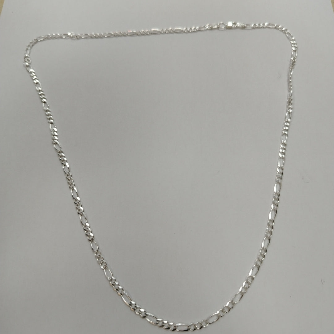 CADENA TEJIDO 3X1 PLATA .925 55 CM 7.7 GR (NUEVO)