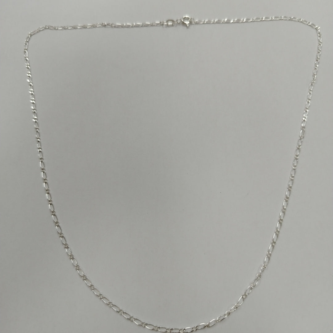 CADENA TEJIDO 1X1 PLATA .925 55 CM 3.2 GR (NUEVO)