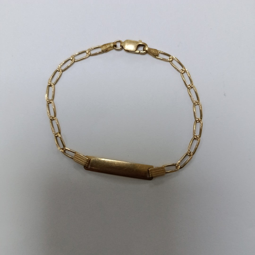 ESCLAVA ORO 14 K 3,00 GRMS (SEMINUEVO)