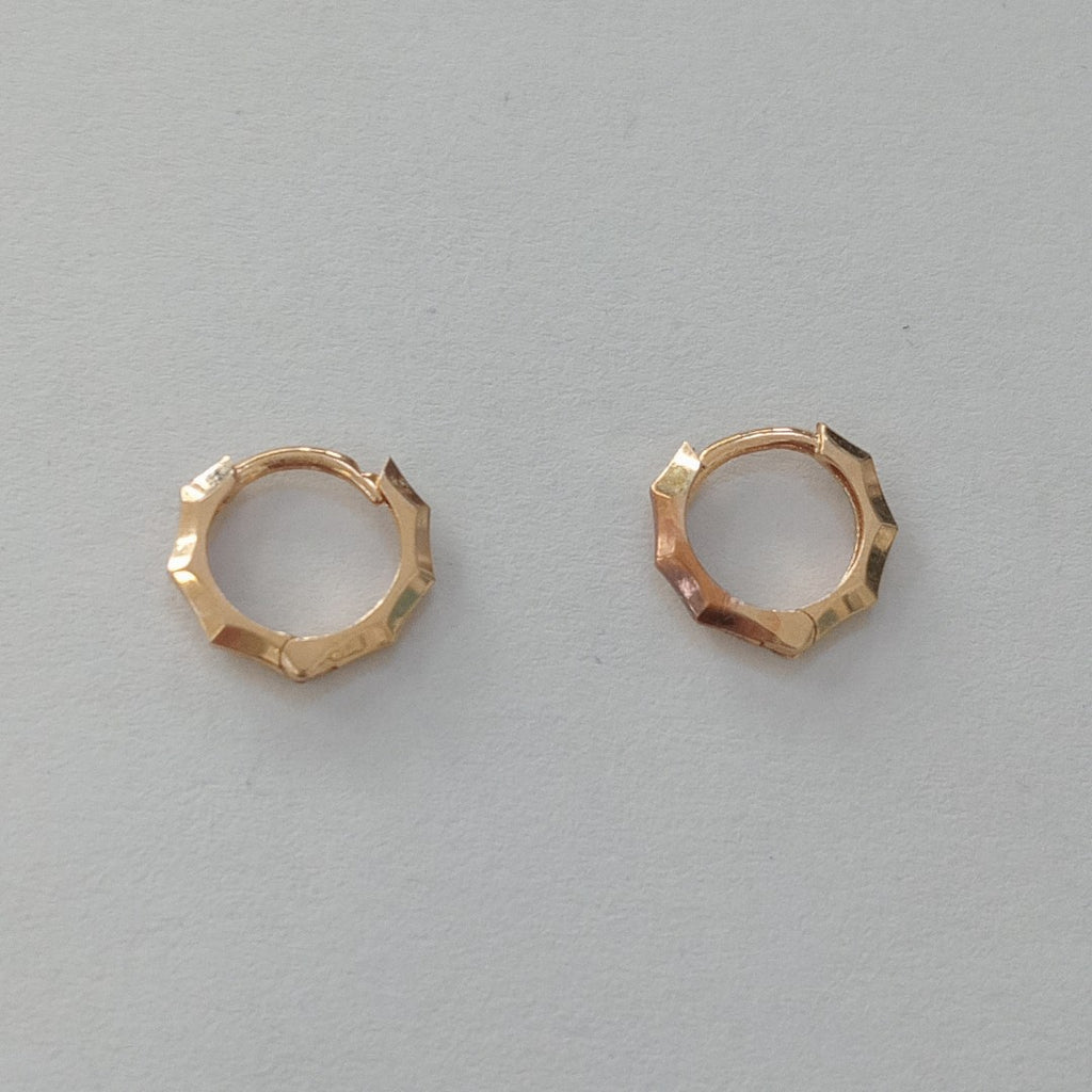 ARRACADAS PAR ORO 14 K 0,70 GRMS (SEMINUEVO)