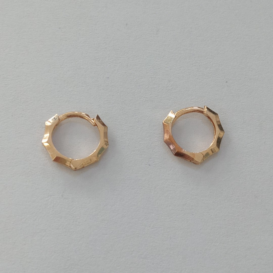 ARRACADAS PAR ORO 14 K 0,70 GRMS (SEMINUEVO)