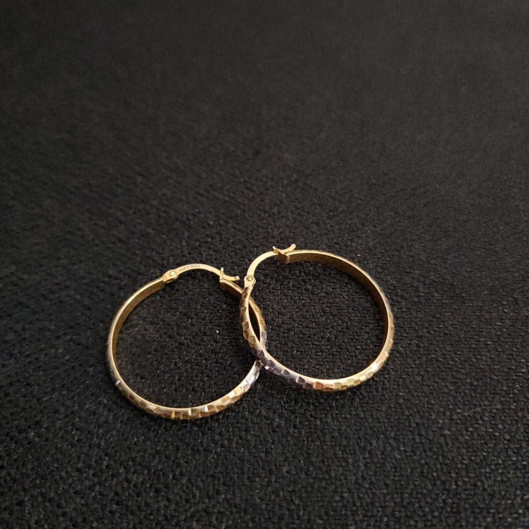 ARRACADAS PAR ORO 14 K 2.6 GRMS (SEMINUEVO)