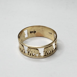 ARGOLLA ORO 14 K 2.8 GRMS (SEMINUEVO)