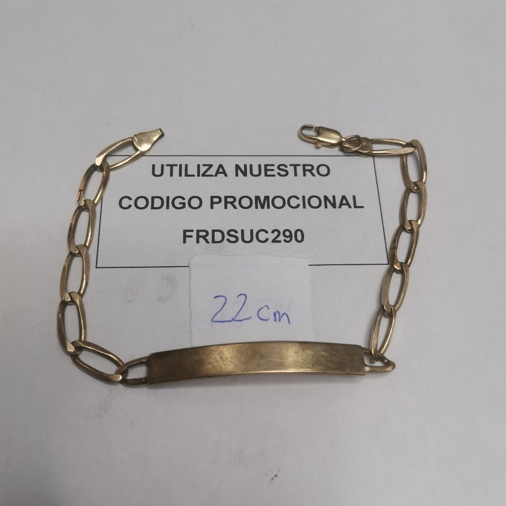 ESCLAVA ORO 14 K 9.6 GRMS (SEMINUEVO)