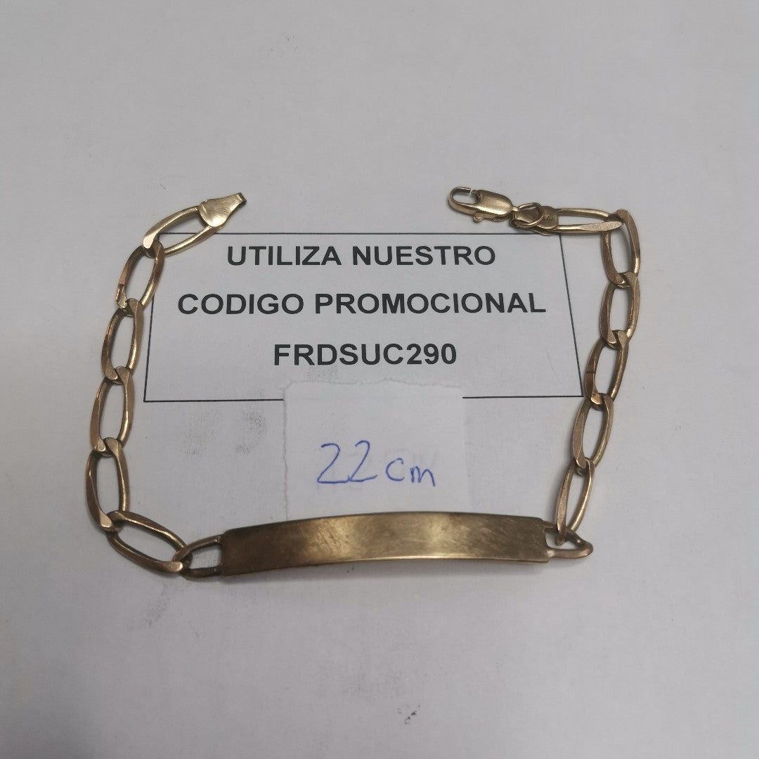 ESCLAVA ORO 14 K 9.6 GRMS (SEMINUEVO)